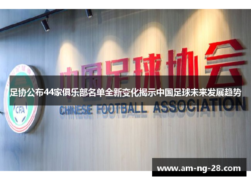 足协公布44家俱乐部名单全新变化揭示中国足球未来发展趋势