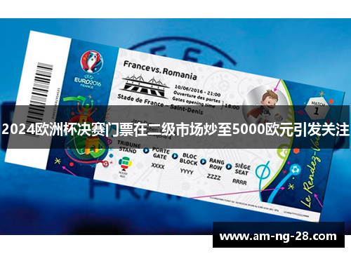 2024欧洲杯决赛门票在二级市场炒至5000欧元引发关注